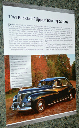 1941 packard clipper touring - packard,